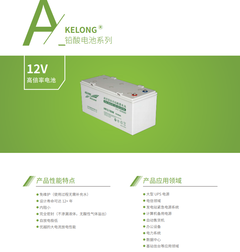 熊猫蓄电池12V系列(图1)